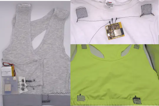 Embroidered Electronic Interfacing for Health Monitoring